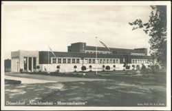 Grosse Ausstellung 1926 Abschlussbau Museumsbauten Postcard