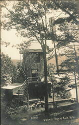Windmill Rogers Rock Hotel Postcard