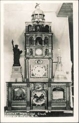 Collins' Historical Clock with Automata & Statues Postcard