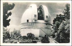Mt. Wilson Observatory, "Einstein's Workshop" Postcard