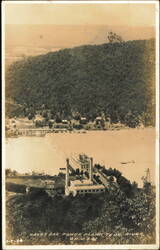 Hales Bar Power Plant, Tennessee River on U.S. 41 Postcard
