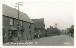 Post Office & Stores, Clifton, Bedfordshire Postcard
