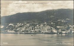 Harbor and Waterfront View from the Water Postcard