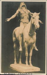 C. E. Dallin Appeal to the Great Spirit Sculpture Postcard