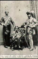 John A. Beaver, Allen W. & George H. M. Johnson Postcard