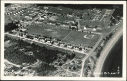 Aerial View of Fort Worden Military Base Postcard