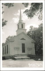 Baptist Church with Spire Postcard