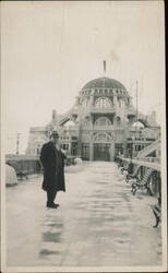 Stabilimento Roma Pier & Rotonda Pavilion Postcard