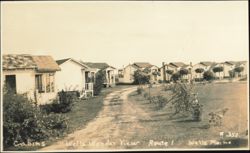 Cabins at Wells Wonder View, Route 1 Postcard