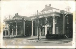 Overall Memorial Hospital Exterior Postcard