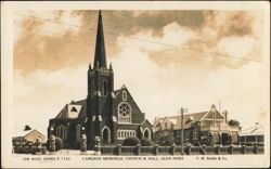 Cameron Memorial Church and Hall Exterior Architecture Postcard