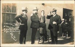 Mexican Revolution1916 Venustiano Carranza, Palacios, Haas Postcard