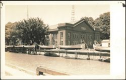 U.S. Naval Training Center Great Lakes, Marina (now Rental Center) Postcard