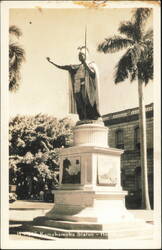 King Kamehameha Statue Postcard