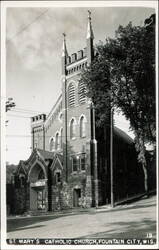 St. Mary's Catholic Church Postcard