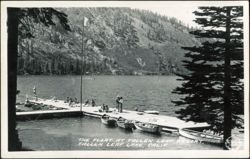 The Float at Fallen Leaf Resort, Fallen Leaf Lake Postcard