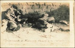 Fusilamiento de Francisco Chiapa y Su Secretario Postcard