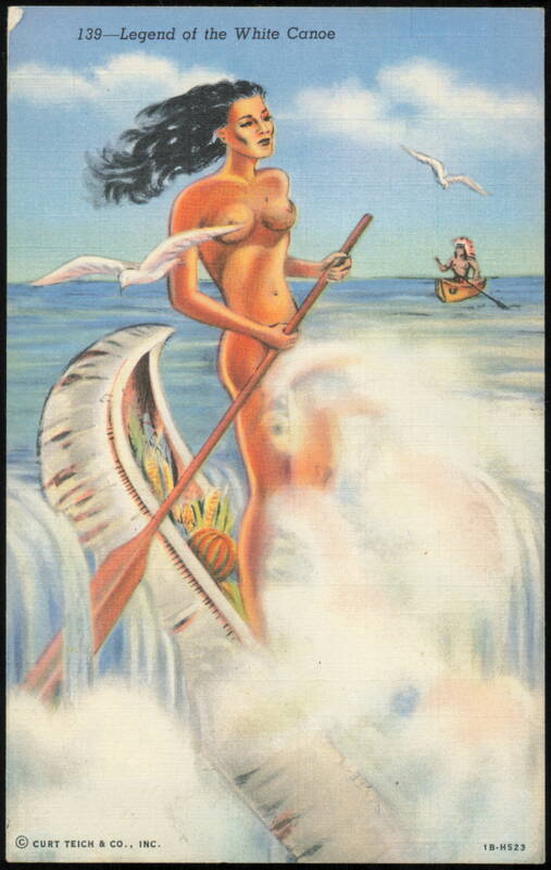 Legend of the White Canoe, Maid of the Mist, Niagara Falls New York