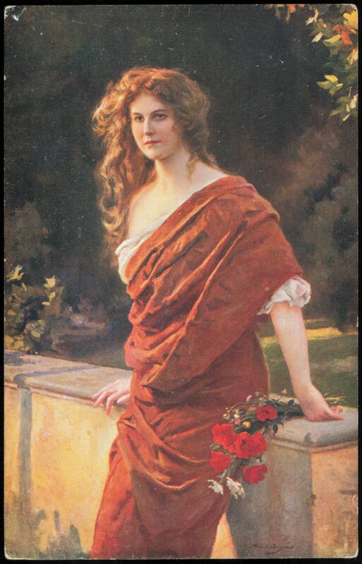 Evening Ray by Abel Boyé, Salon de 1912 Women