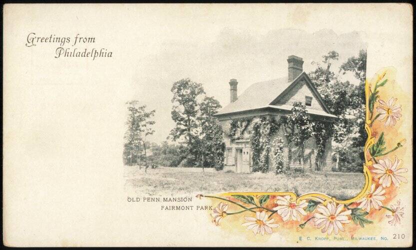 Old Penn Mansion, Fairmont Park Philadelphia Pennsylvania