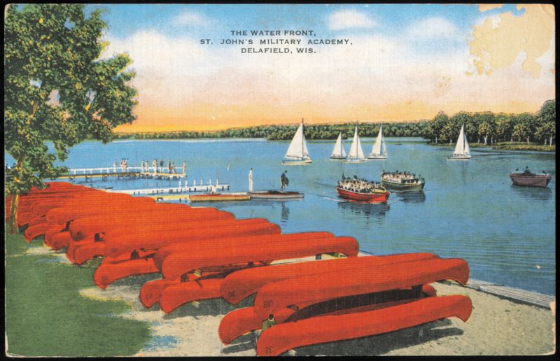 The Water Front, St. John's Military Academy Delafield Wisconsin