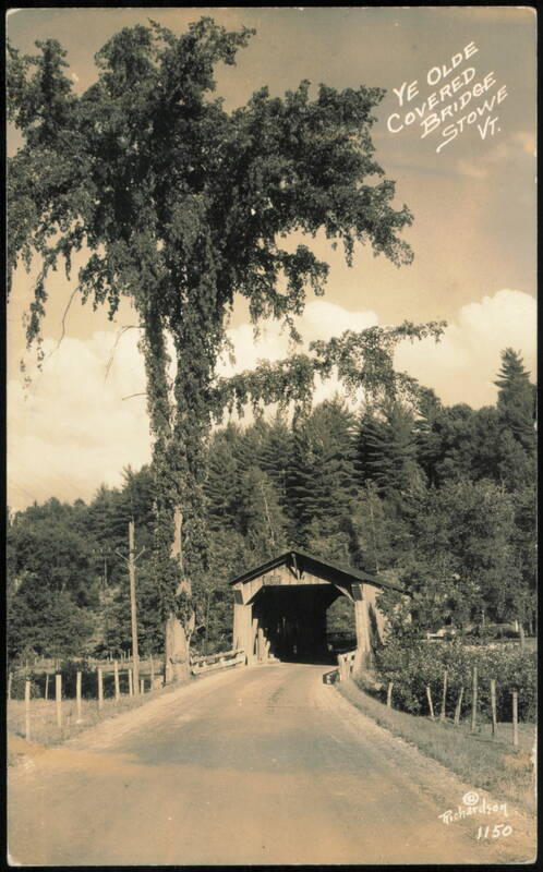 Ye Olde Covered Bridge Stowe Vermont