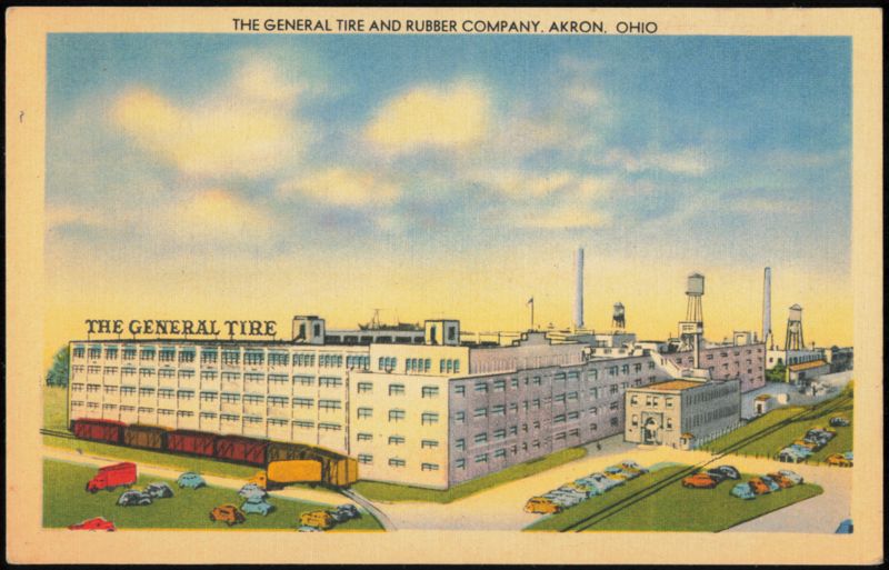 General Tire and Rubber Co., Squeegee & Jumbo Jr. Tires Akron Ohio