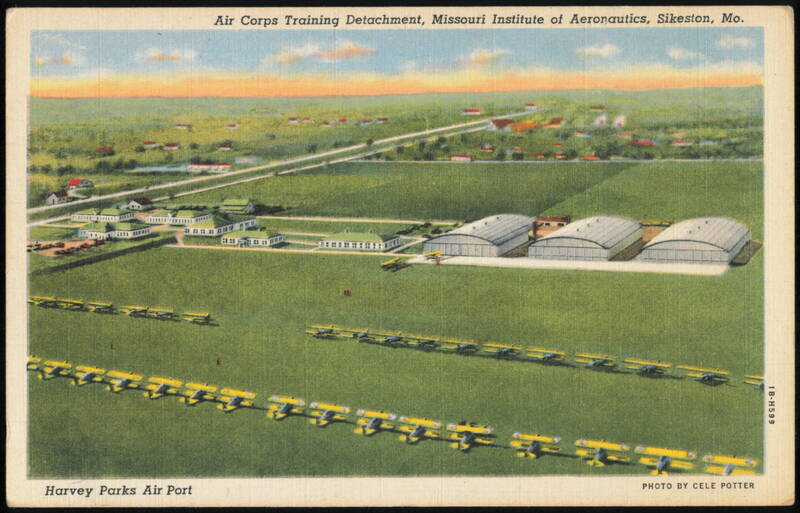 Air Corps Training Detachment, Harvey Parks Air Port Sikeston Missouri