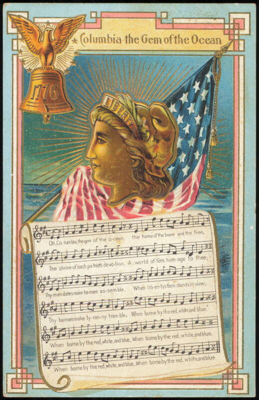 Columbia the Gem of the Ocean National Song Series