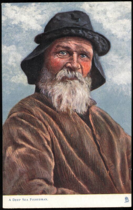 A Deep Sea Fisherman - Toilers of the Deep Men