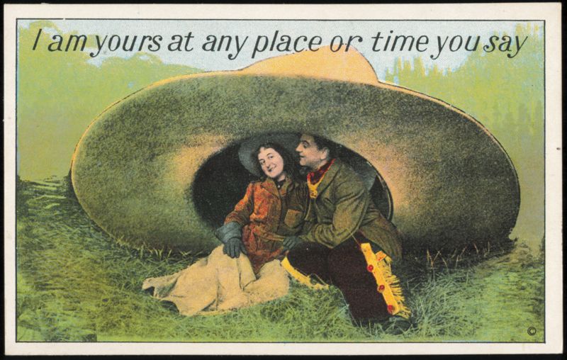 I am yours at any place or time you say Romantic Couple