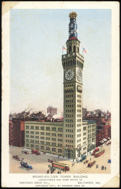 Bromo-Seltzer Tower & Emerson Drug Co. Laboratories Baltimore Maryland