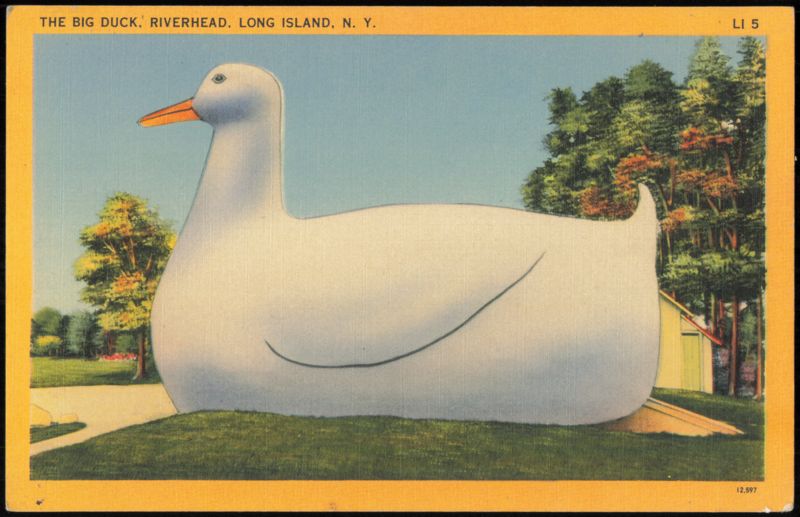 The Big Duck Roadside Attraction Riverhead New York