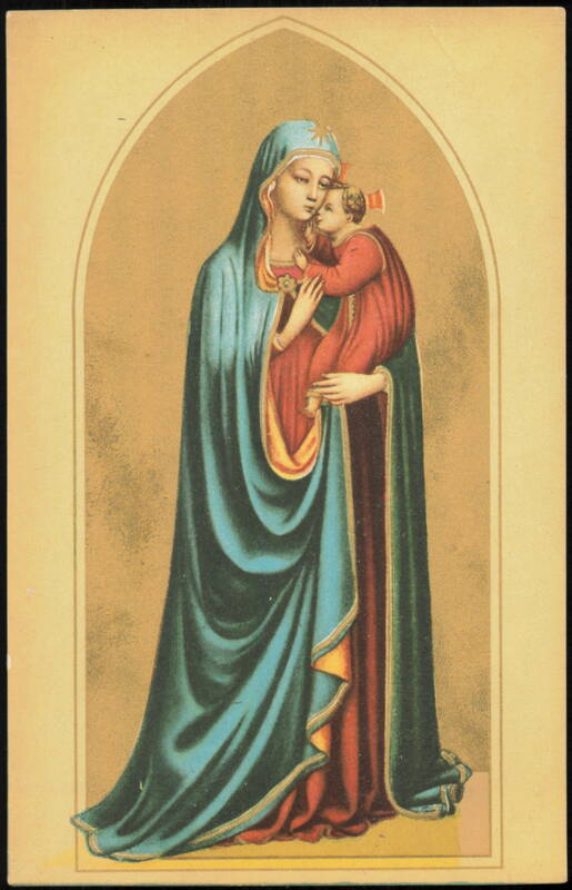 Madonna della Stella by Beato Angelico - Mary and Child
