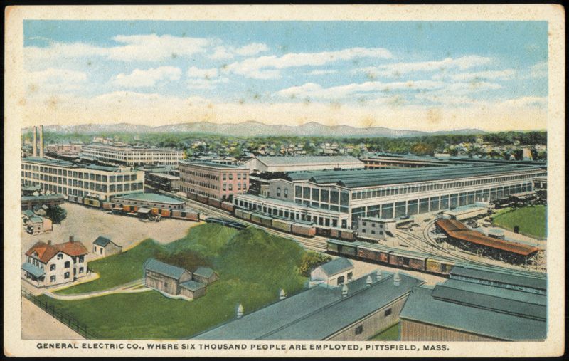 General Electric Co. Plant, Six Thousand People Employed Pittsfield Massachusetts