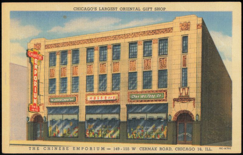The Chinese Emporium and Chee Wo Tong Co. Building Chicago Illinois