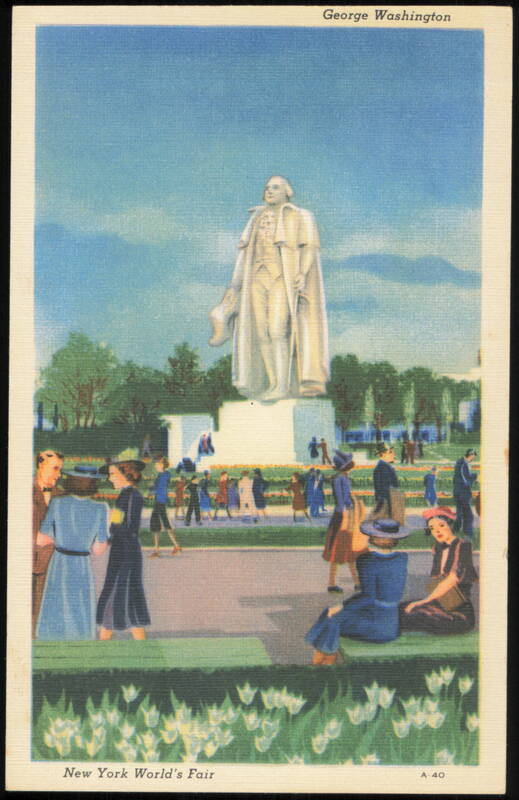 George Washington Statue, New York World's Fair New York City