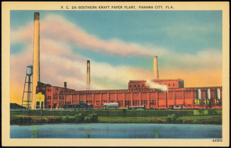 Southern Kraft Paper Plant Panama City Florida