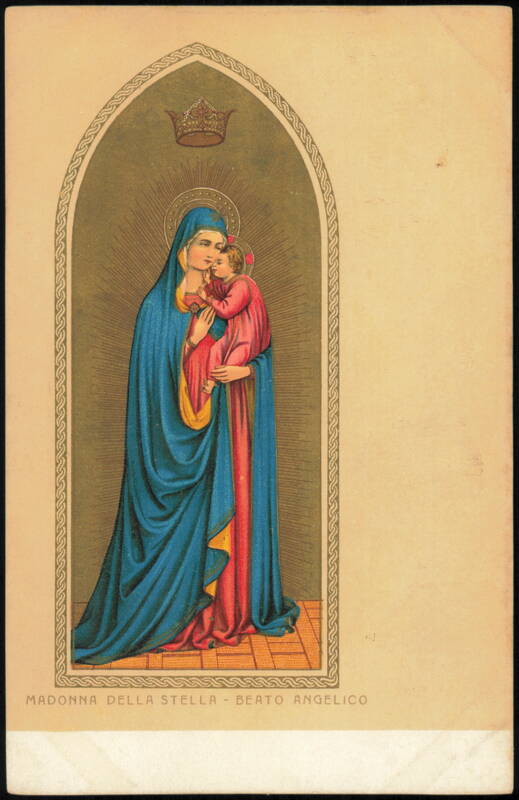 Madonna della Stella by Beato Angelico Religious