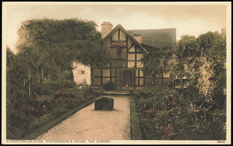 Shakespeare's House and Garden Stratford-on-Avon United Kingdom