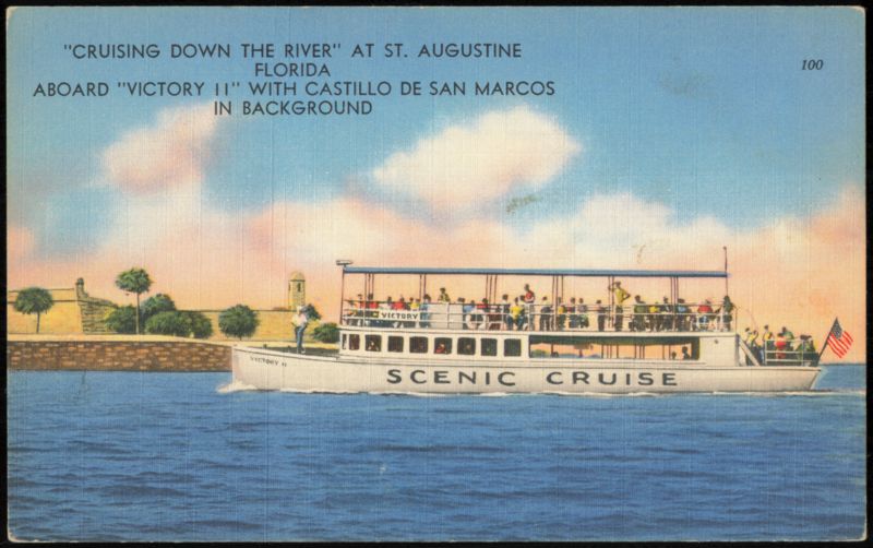 Scenic Cruise Aboard Victory II at Castillo de San Marcos St. Augustine Florida
