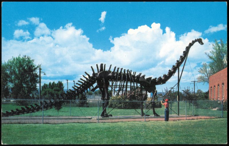 Diplodocus Cement Replica, Utah Field House of Natural History Vernal