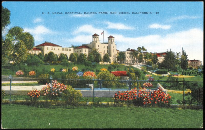 U.S. Naval Hospital, Balboa Park San Diego California