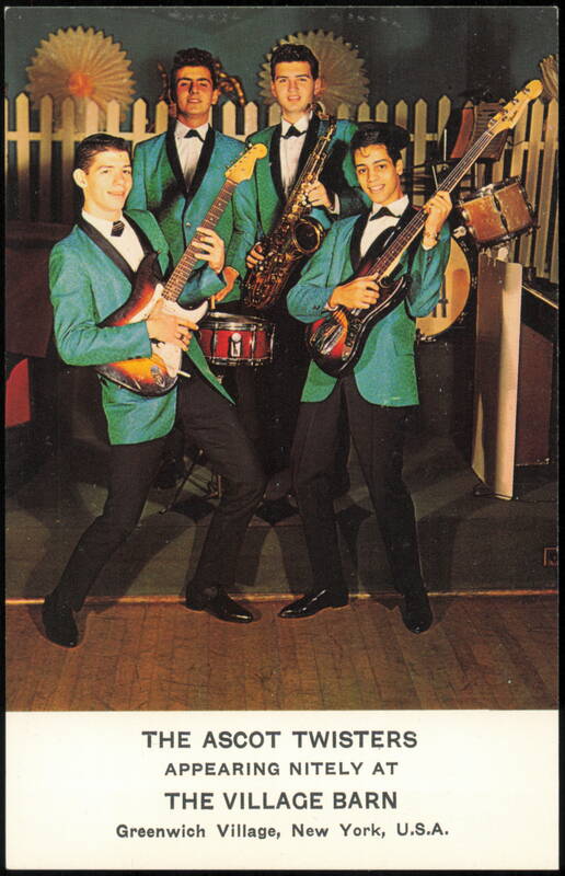The Ascot Twisters at The Village Barn Restaurant Greenwich Village New York