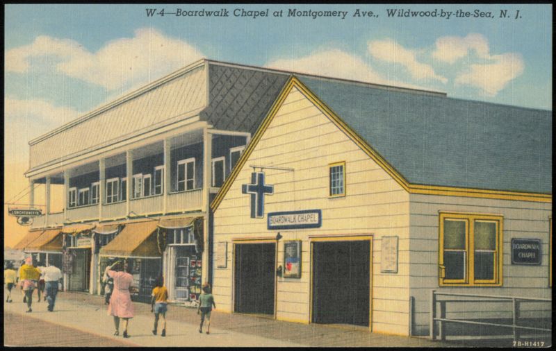 Boardwalk Chapel at Montgomery Avenue Wildwood-by-the-Sea New Jersey