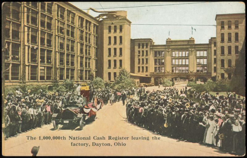 1,000,000th National Cash Register Leaving the Factory Dayton Ohio