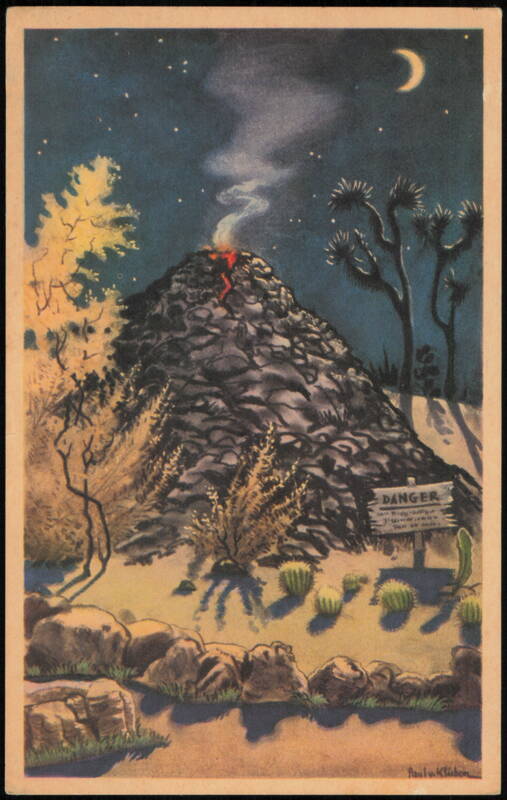 Volcano at Ghost Town, Knott's Berry Place Buena Park California