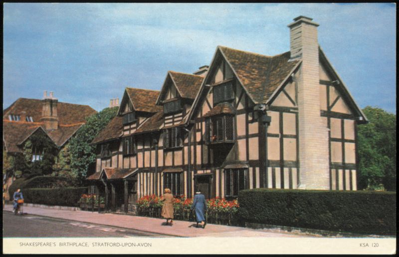 Shakespeare's Birthplace, Stratford-upon-Avon England