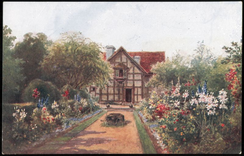 Shakespeare's Birthplace Garden, Stratford-on-Avon England