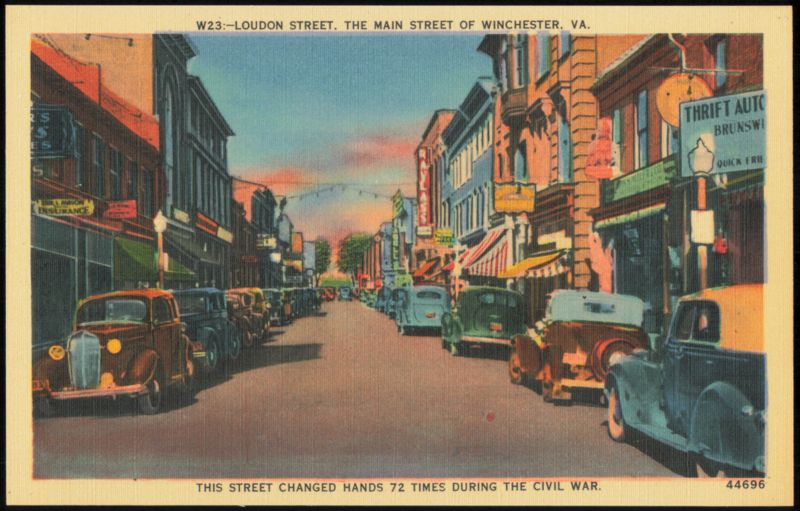 Loudon Street, The Main Street of Winchester Virginia